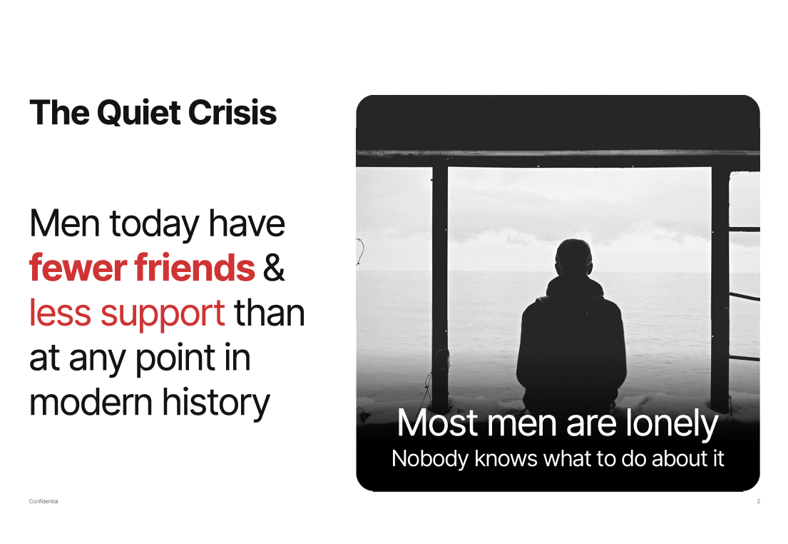 Choros- Addressing male loneliness